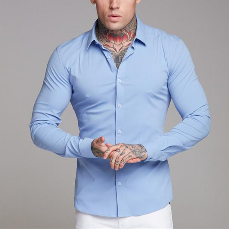 Dorian – Męska koszula slim fit stretch