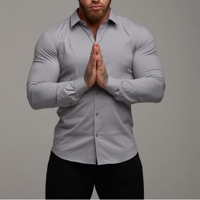 Dorian – Męska koszula slim fit stretch