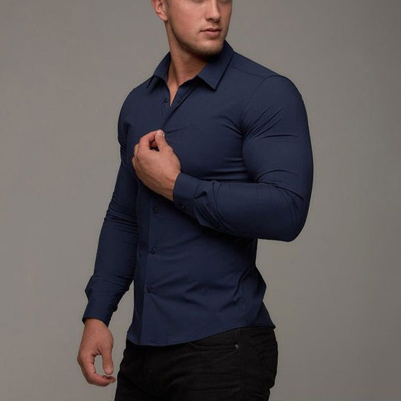 Dorian – Męska koszula slim fit stretch