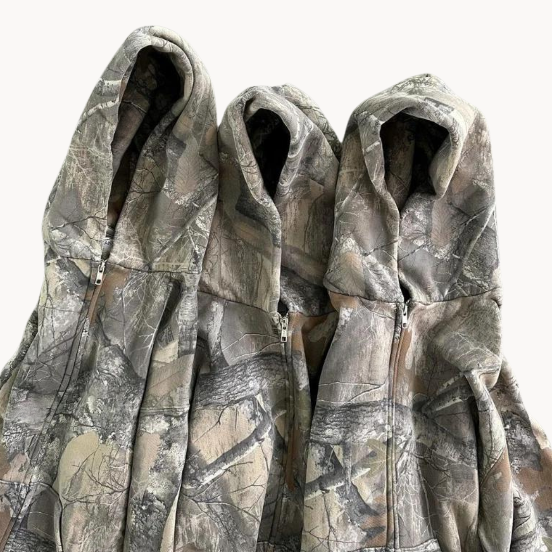 Levan – Męska bluza oversize w moro