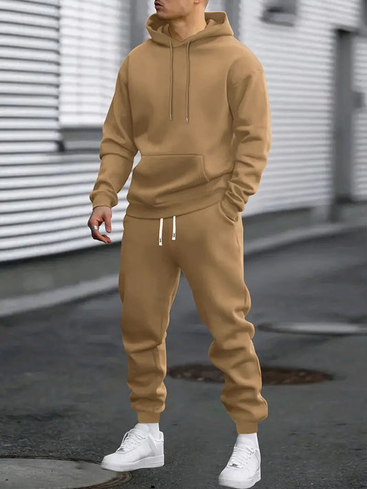 Męski Komplet Dresowy | Bluza z kapturem i joggery