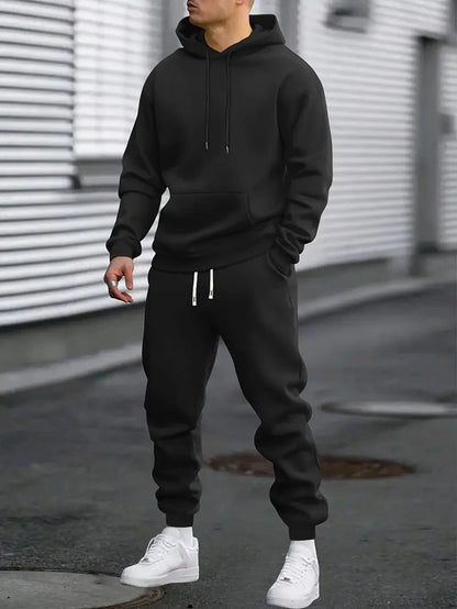 Męski Komplet Dresowy | Bluza z kapturem i joggery