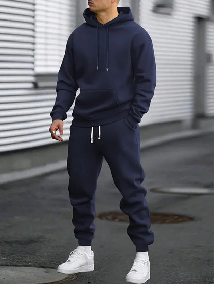 Męski Komplet Dresowy | Bluza z kapturem i joggery