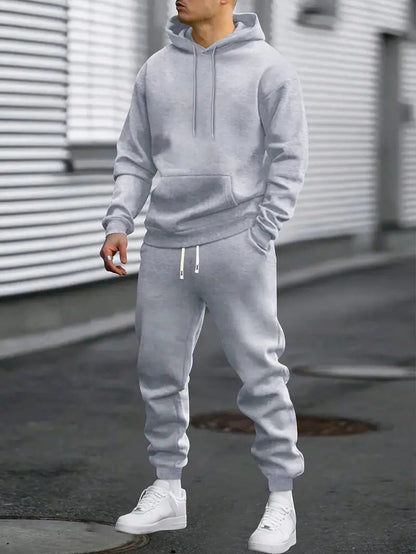 Męski Komplet Dresowy | Bluza z kapturem i joggery